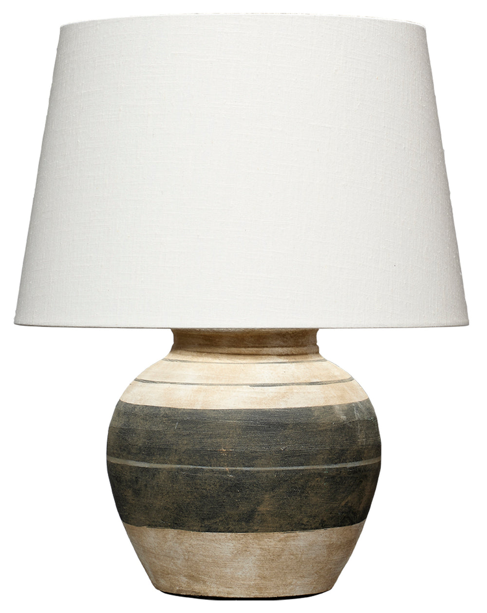 Bernard Ceramic Table Lamp with Linen Shade