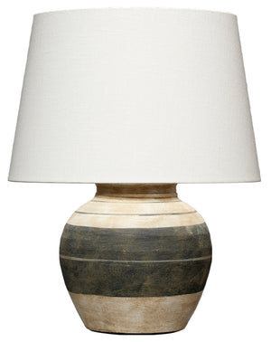 Bernard Ceramic Table Lamp with Linen Shade