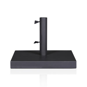 Baska Outdoor Umbrella Stand - Black Stainless Steel