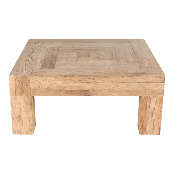 Evander Coffee Table in Natural Reclaimed Oak