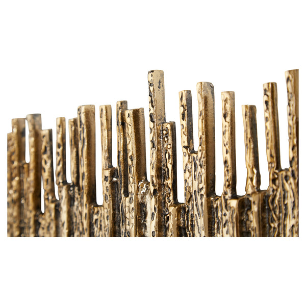 Ledger Wall Decor | Antique Brass - Small
