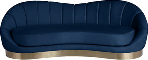 Jesse Sofa In Navy Velvet