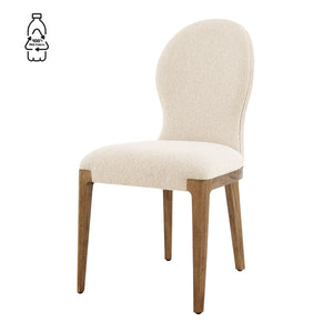 Eldoris Boucle Dining Side Chair, Palladian Beige