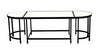 Iron Table With White Marble Top