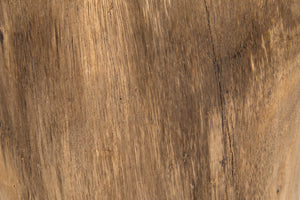 Tabula Munggur Wood Side Table with Semi-Gloss Finish