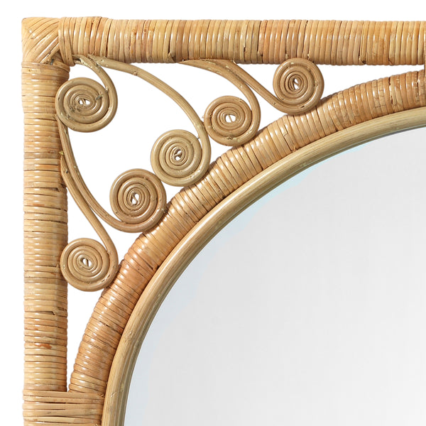 Primrose Rattan Wall Mirror