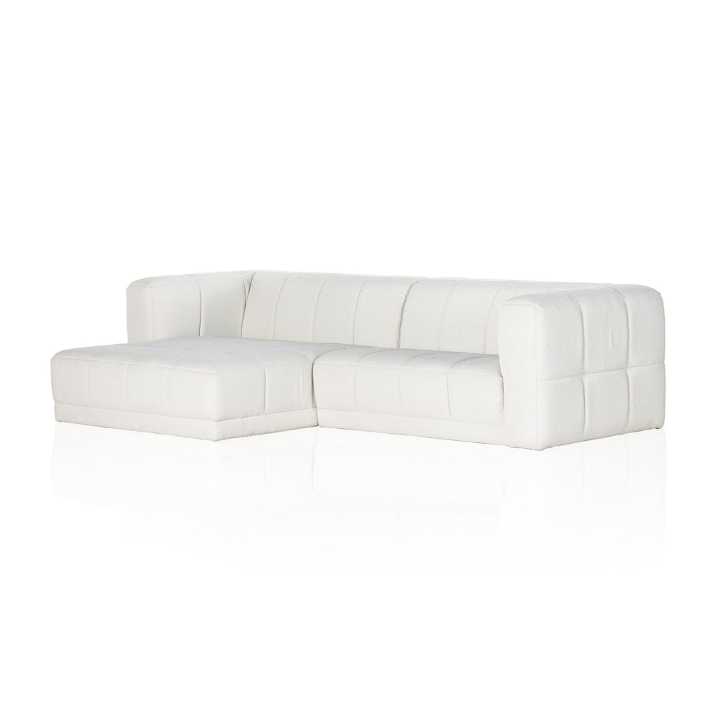 Tavi 2-Piece Sectional - FIQA Boucle Natural