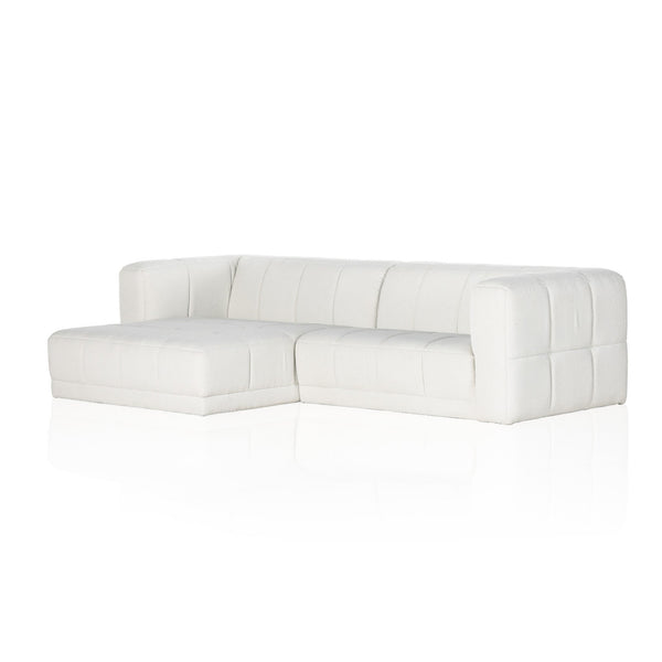 Tavi 2-Piece Sectional - FIQA Boucle Natural