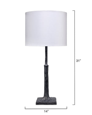 Humble Table Lamp with Linen Shade