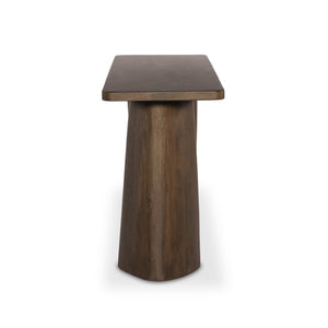 Myla Console Table In Aged Brown