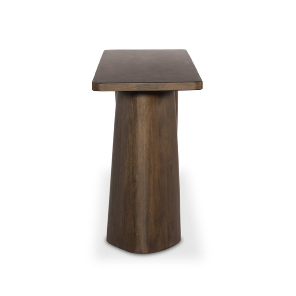Myla Console Table In Aged Brown