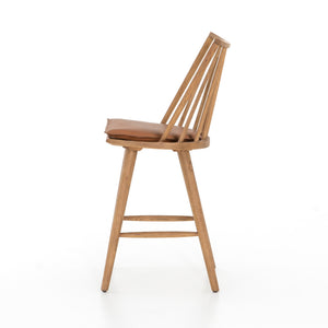 Lewis Windsor Stool W Cushion In Counter