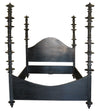 Ferret Bed, Queen, Hand Rubbed Black
