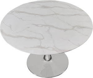 Omar Dining Table In Chrome