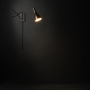Lenz Swing Arm Wall Sconce, Bronze