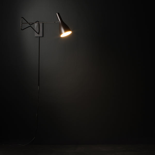 Lenz Swing Arm Wall Sconce, Bronze