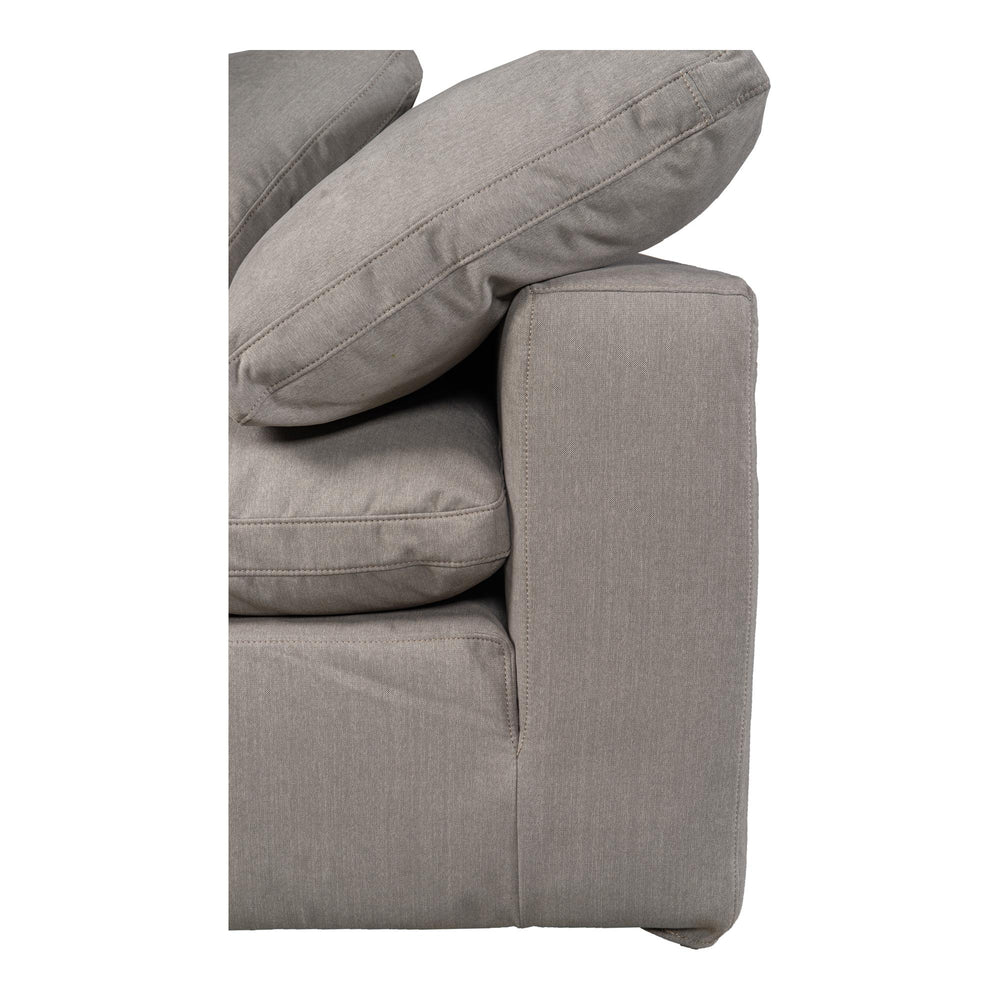 Terra Condo Corner Chair in Light Grey