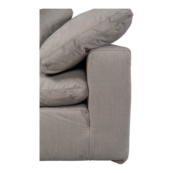 Terra Condo Corner Chair in Light Grey
