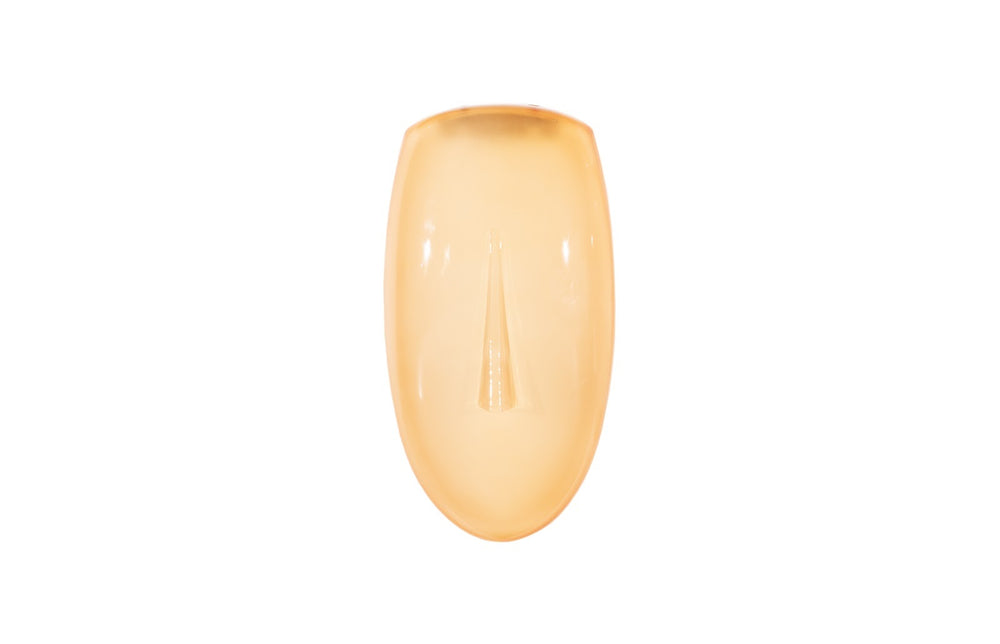 Classic Concave Cycladic Wall Art, Yellow