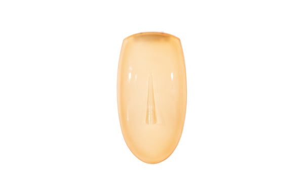 Classic Concave Cycladic Wall Art, Yellow