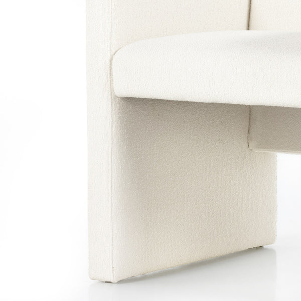 Kima Dining Chair In Fayette Cloud