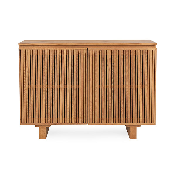 Roya Solid Wood 2Dr Cabinet - Tawny Brown