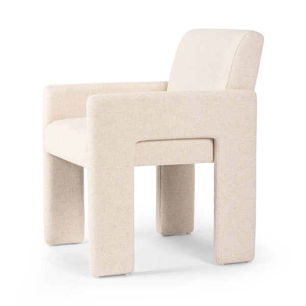 Amur Dining Armchair in Natural Antwerp