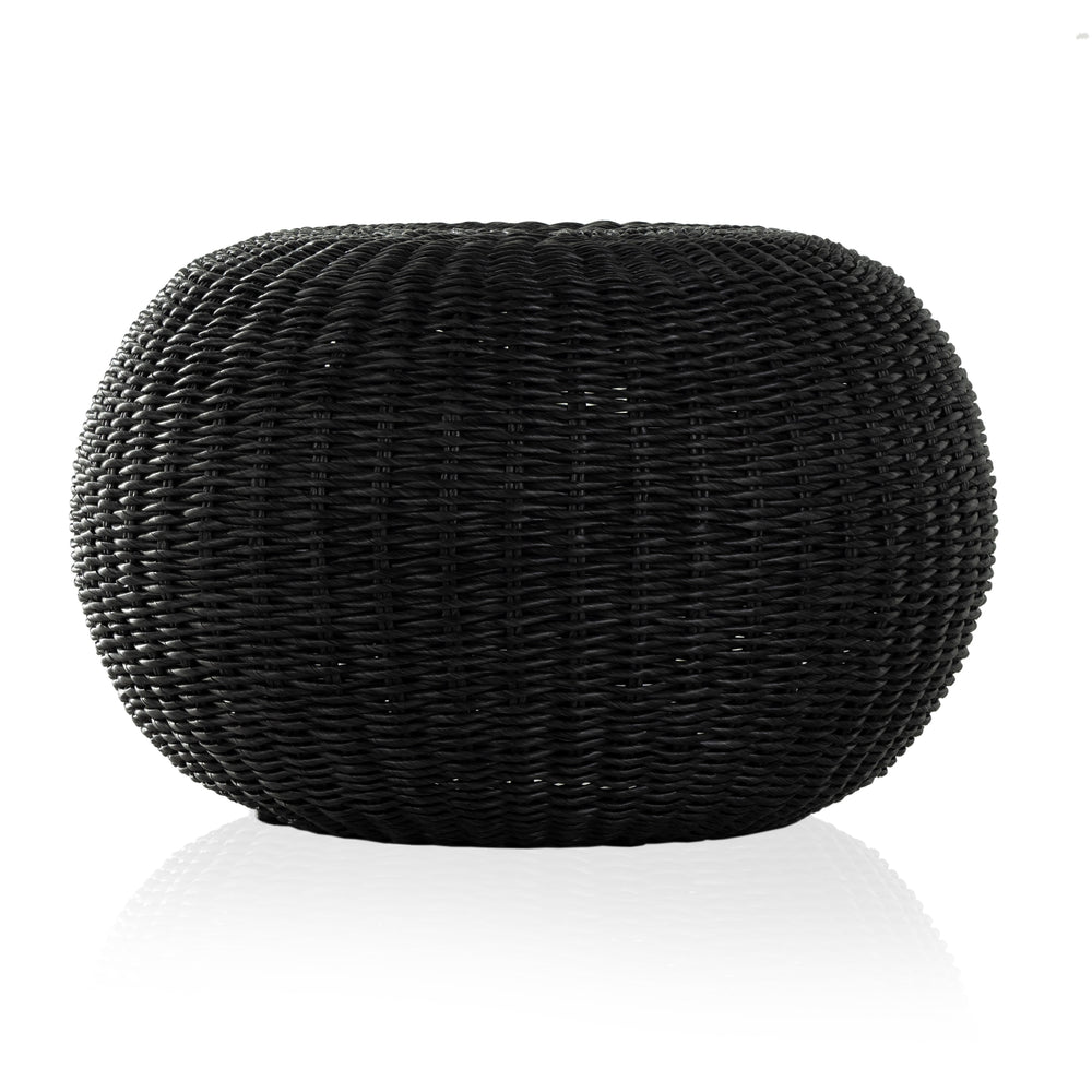 Phoenix Outdoor Accent Stool In Vntg Coal