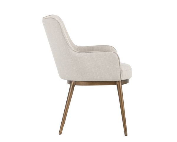 Franklin Dining Chair - Beige Linen