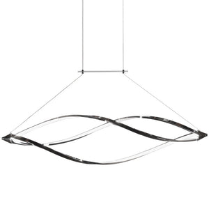 LED Horizontal Pendant w/Swooped Arms