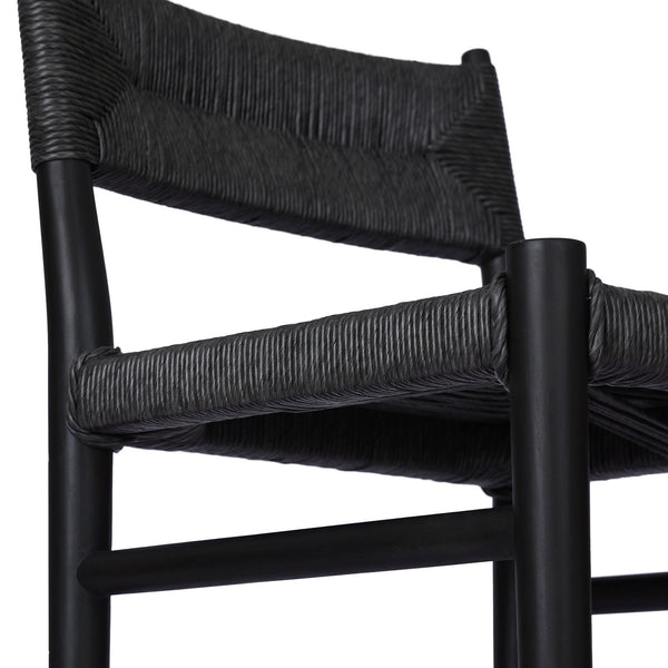 Lomas Bar + Counter Outdoor Stool - Vintage Coal