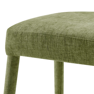 Rylee KD Chenille Backless Counter Stool, Millburry Green 