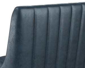 HALDEN OFFICE CHAIR - VINTAGE BLUE