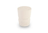 Carved Stool, Gel Coat White