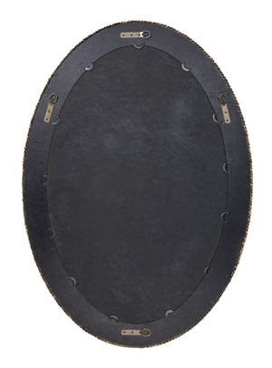 Lark Braided Seagrass Oval Mirror