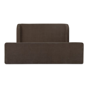 Moe's Sophia Queen Storage Bed Brown