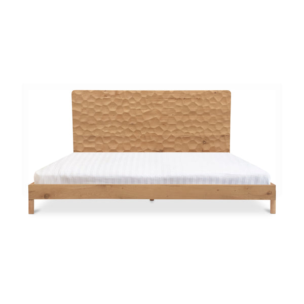 Moe's Misaki Queen Bed in Natural Wood