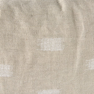 Lacey 13 x 21 Beige/White Decorative Pillow Cover
