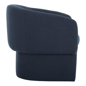 Moe's Franco Chair in Dark Indigo