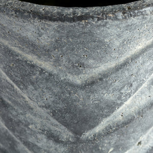 Small Bullard Planter in Pewter Gray