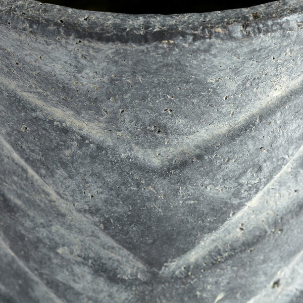 Small Bullard Planter in Pewter Gray