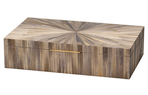 Palm Marquetry Decorative Box