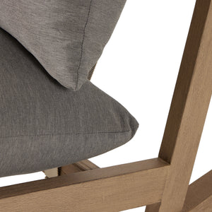 Aiken Outdoor Rocking Chair In Charcoal