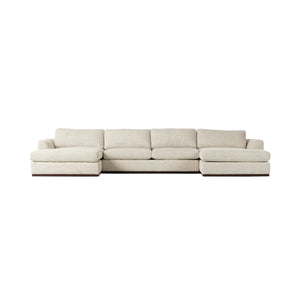 Colt 3Pc U Sectional In Merino Cotton