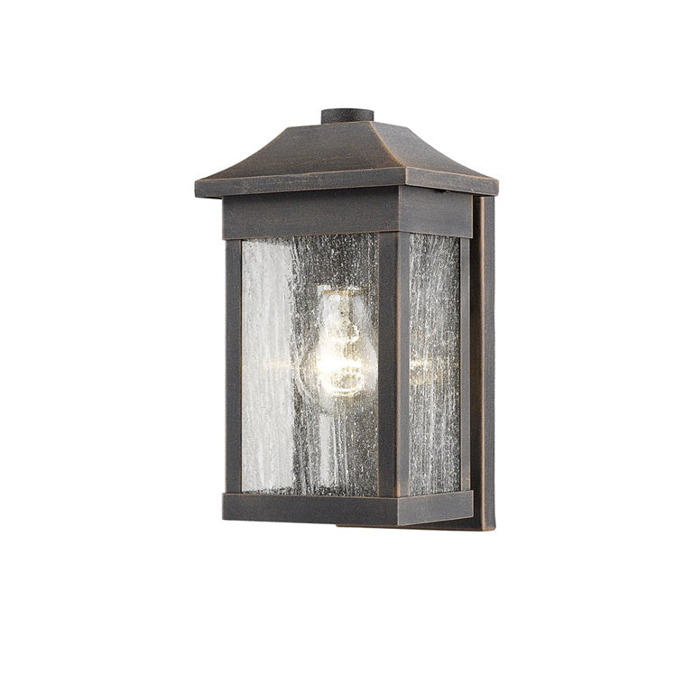 Morgan SC13100RU Outdoor Wall Light in Rust