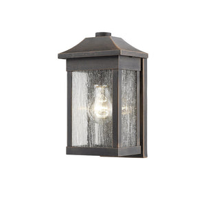 Morgan SC13100RU Outdoor Wall Light in Rust