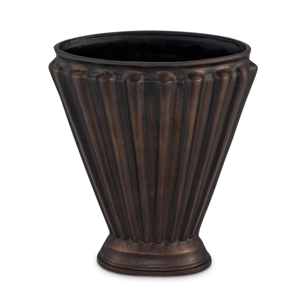 Moe's Jade Collection Aged Brass Aluminum Vase