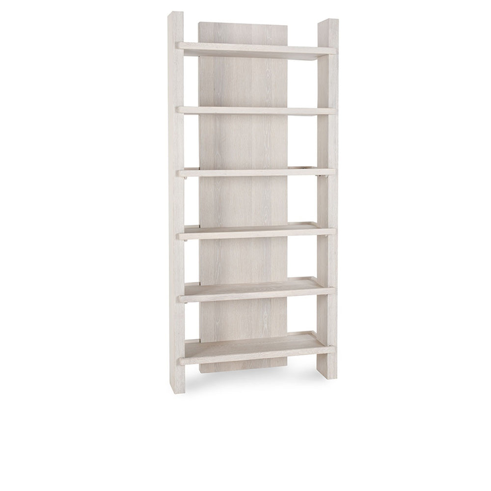 Doku Oak Wood Bookcase with Ample Shelving