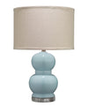 Bubble Ceramic Table Lamp, Blue