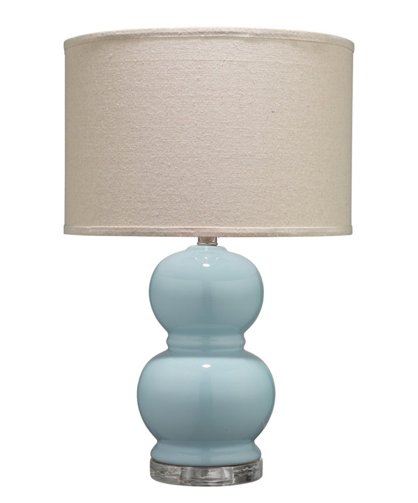 Bubble Ceramic Table Lamp, Blue